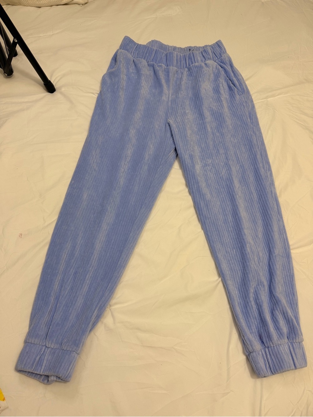 a new day Woman Light Blue Corded Joggers M